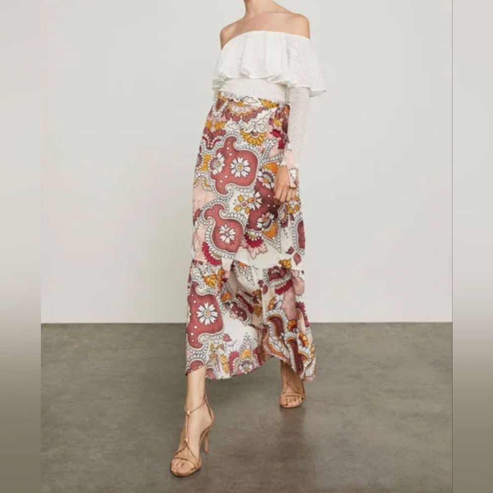 BCBGMaxAzria Wrap Skirt S